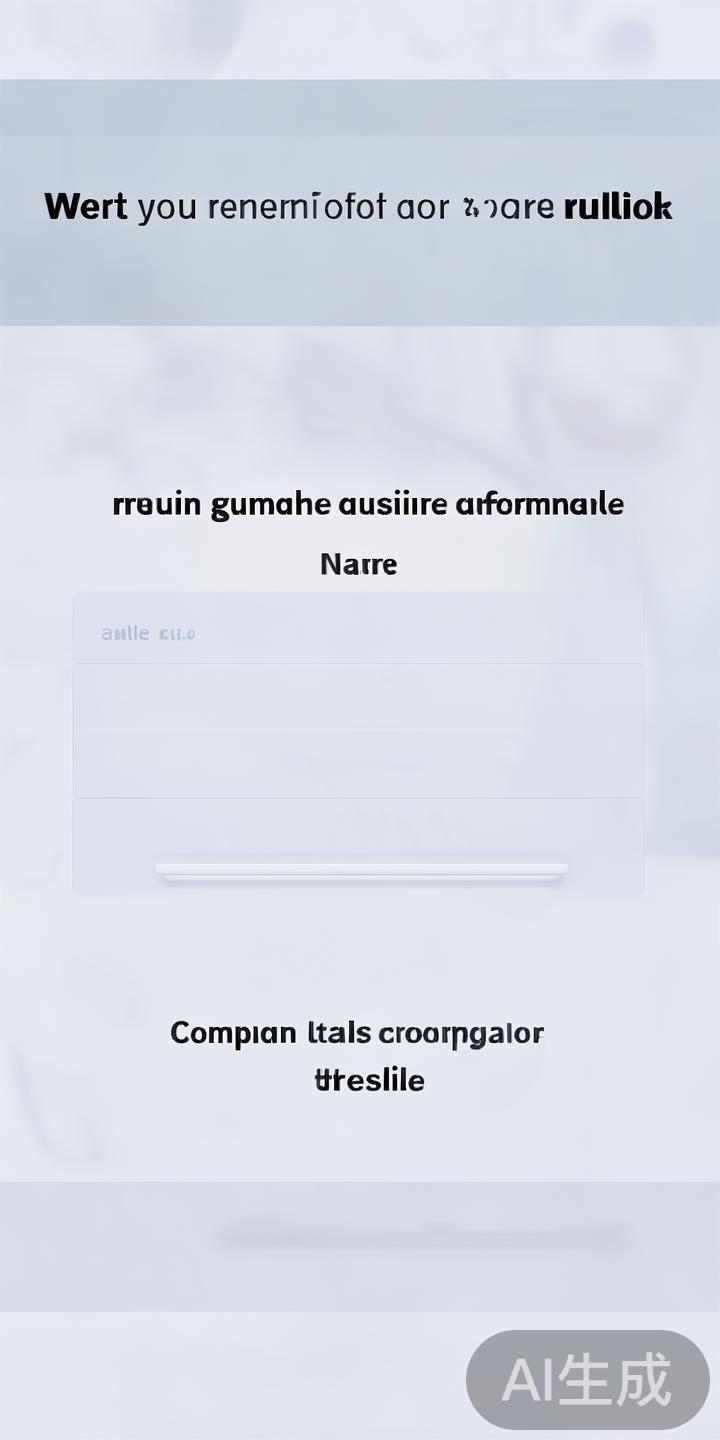在注册页面，您需要提供真实有效的个人信息，包括姓名